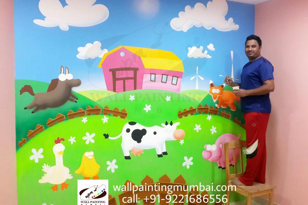 School Painting Artist in Mumbai