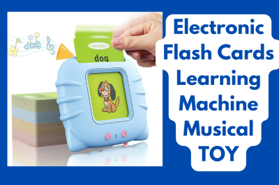 Electronic Flash Cards Learning Machine Musical