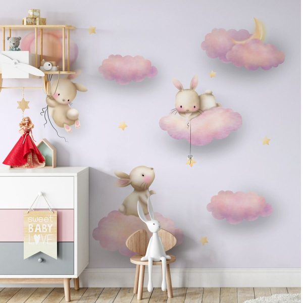 Nursery Wallpaper for Girls