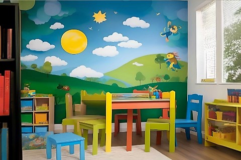 Nursery Wall Painting ideas Images