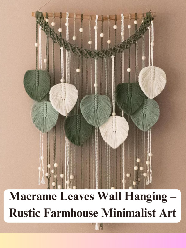 Best Macrame & Photo Frames Wall Decor to Elevate Your Favorite Wall