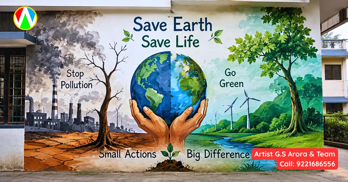 Primary & Secondary Schools Environmental Awareness Murals